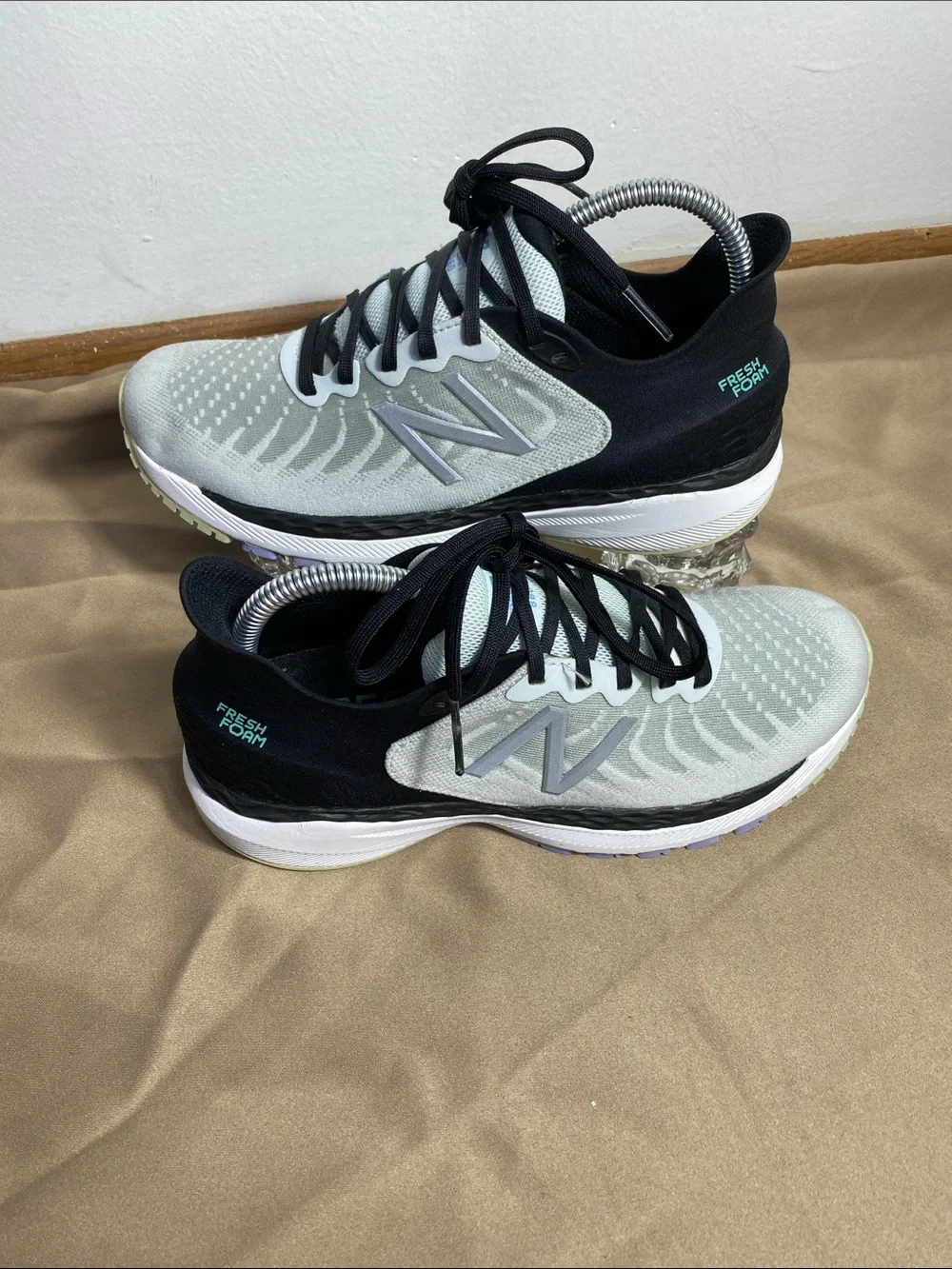 New Balance Womens Fresh Foam 860 V11 W860E11 Gray Running Shoes Size 8.5 B